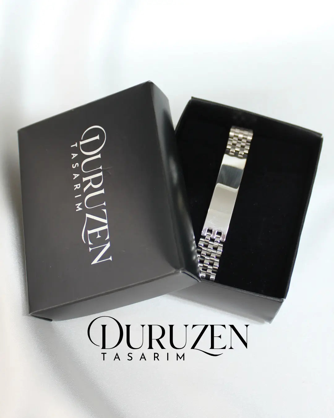 Kişiselleştirilebilir Gümüş Renk VIP Rolex Model Çelik Bileklik