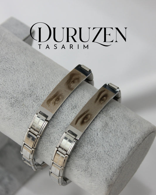 Kişiye Özel Charm Göz Bileklik