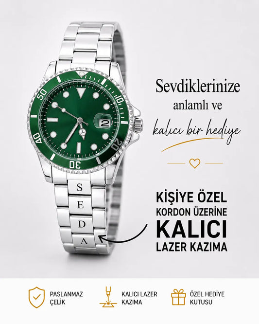 Premium Kişiye Özel Erkek Saat Modeli 7