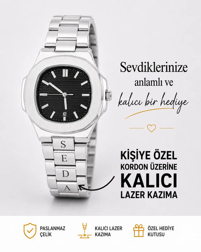 Premium Kişiye Özel Erkek Saat Modeli 8