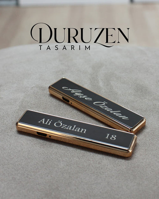 Kişiye Özel Elektrikli USB Çakmak