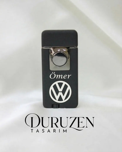 Kişiye Özel Tasarımlı Şık Siyah Çakmak