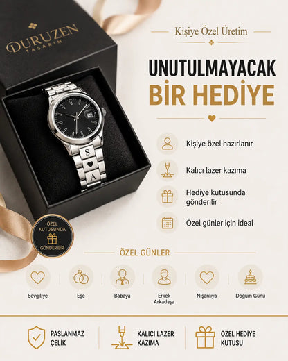 Premium Kişiye Özel Erkek Saat Modeli 1